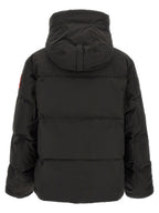 Black Polyester Parka