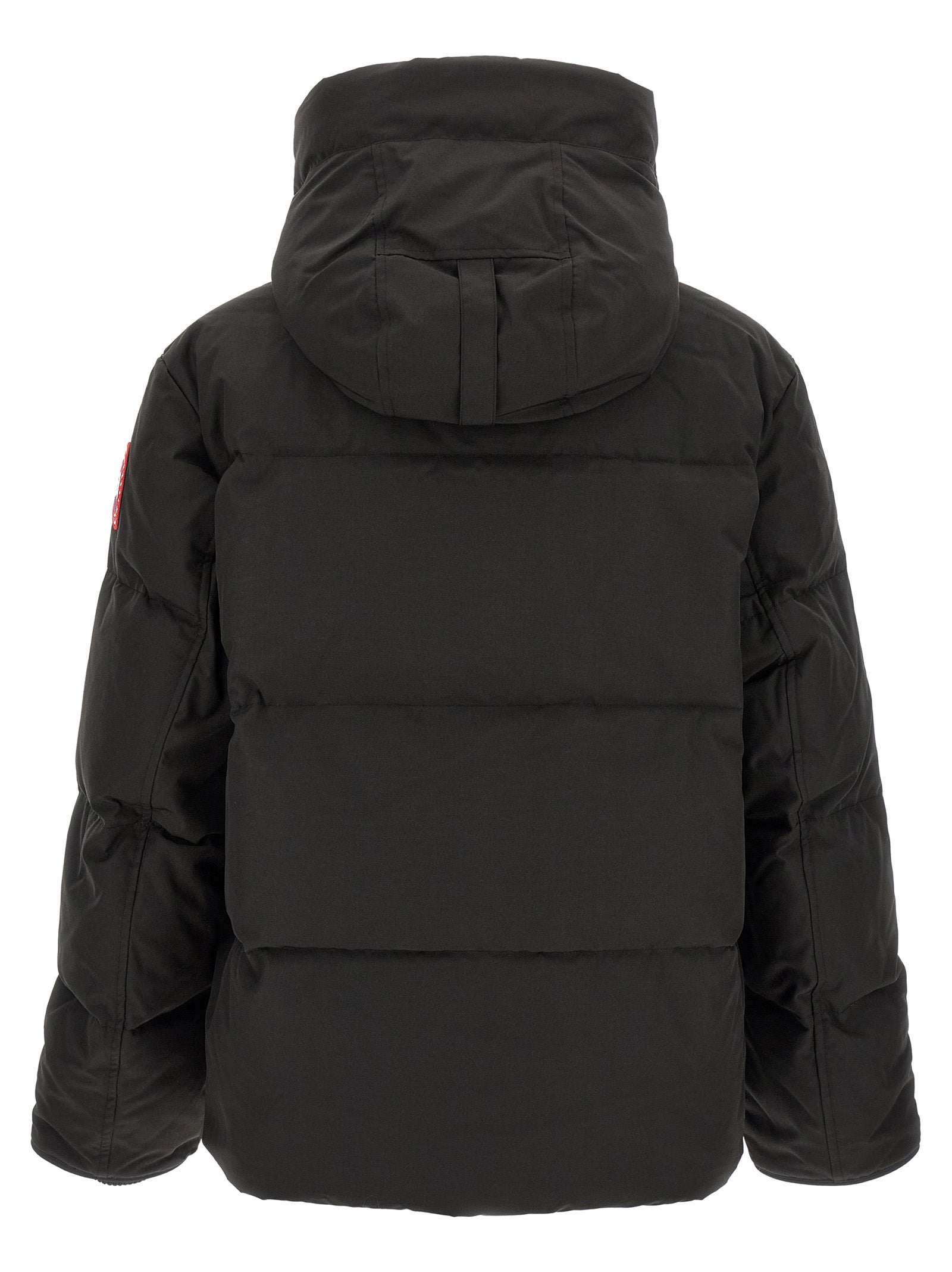 Black Polyester Parka