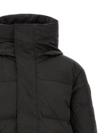 Black Polyester Parka