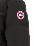Black Polyester Parka