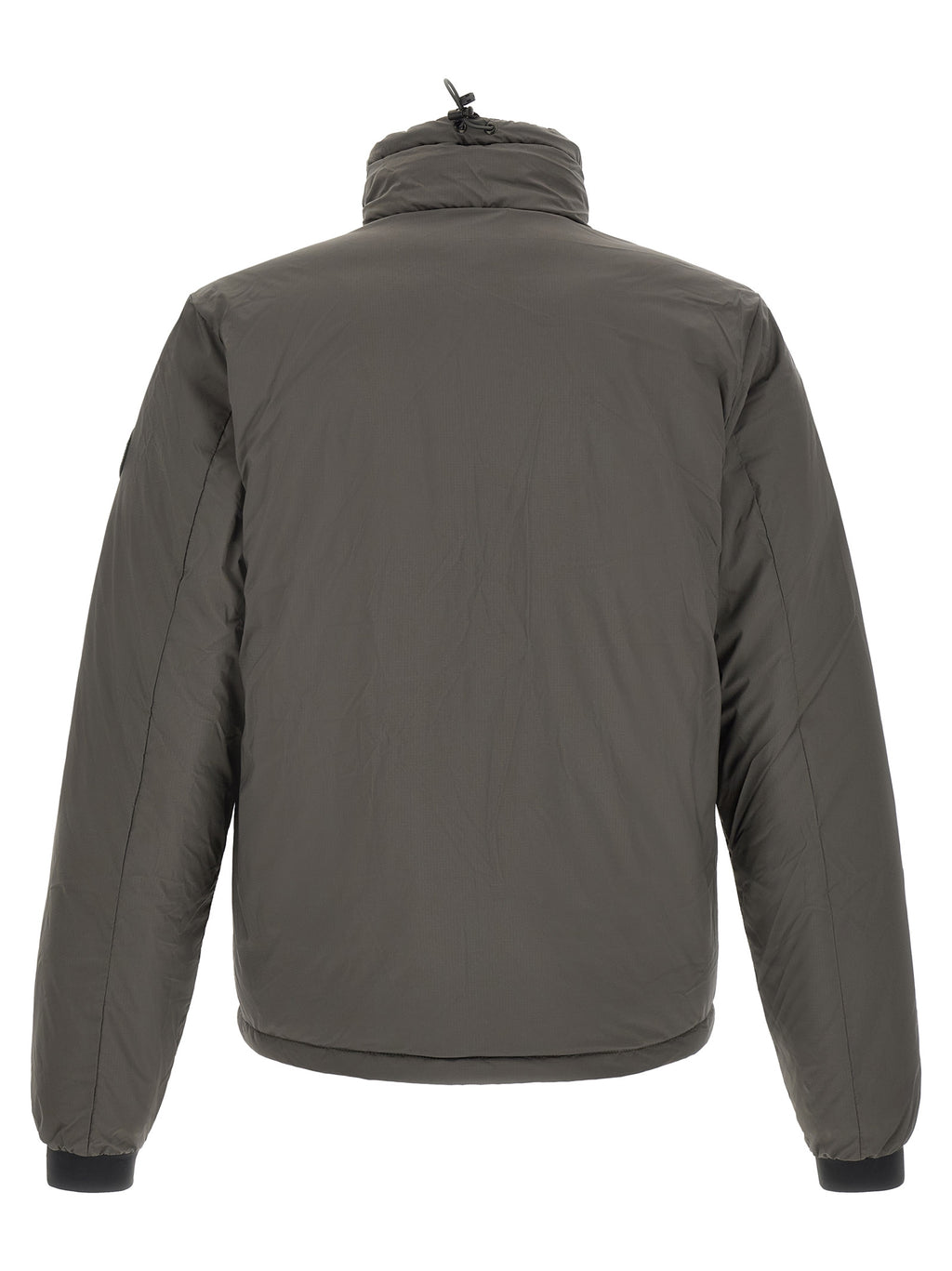Bicolor Polyamide Full-Length Jacket