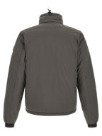 Bicolor Polyamide Full-Length Jacket