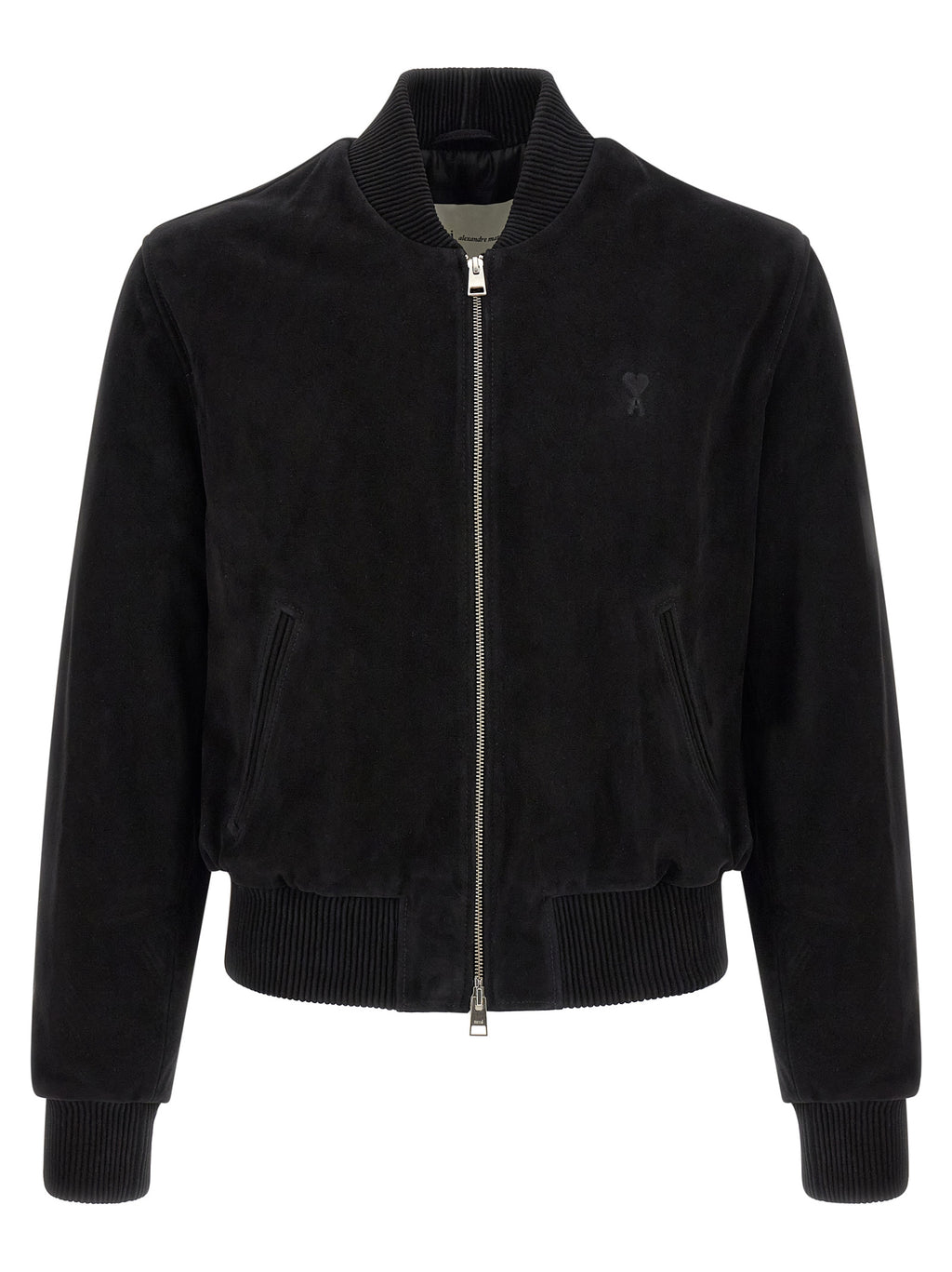 Black Goatskin Bomber