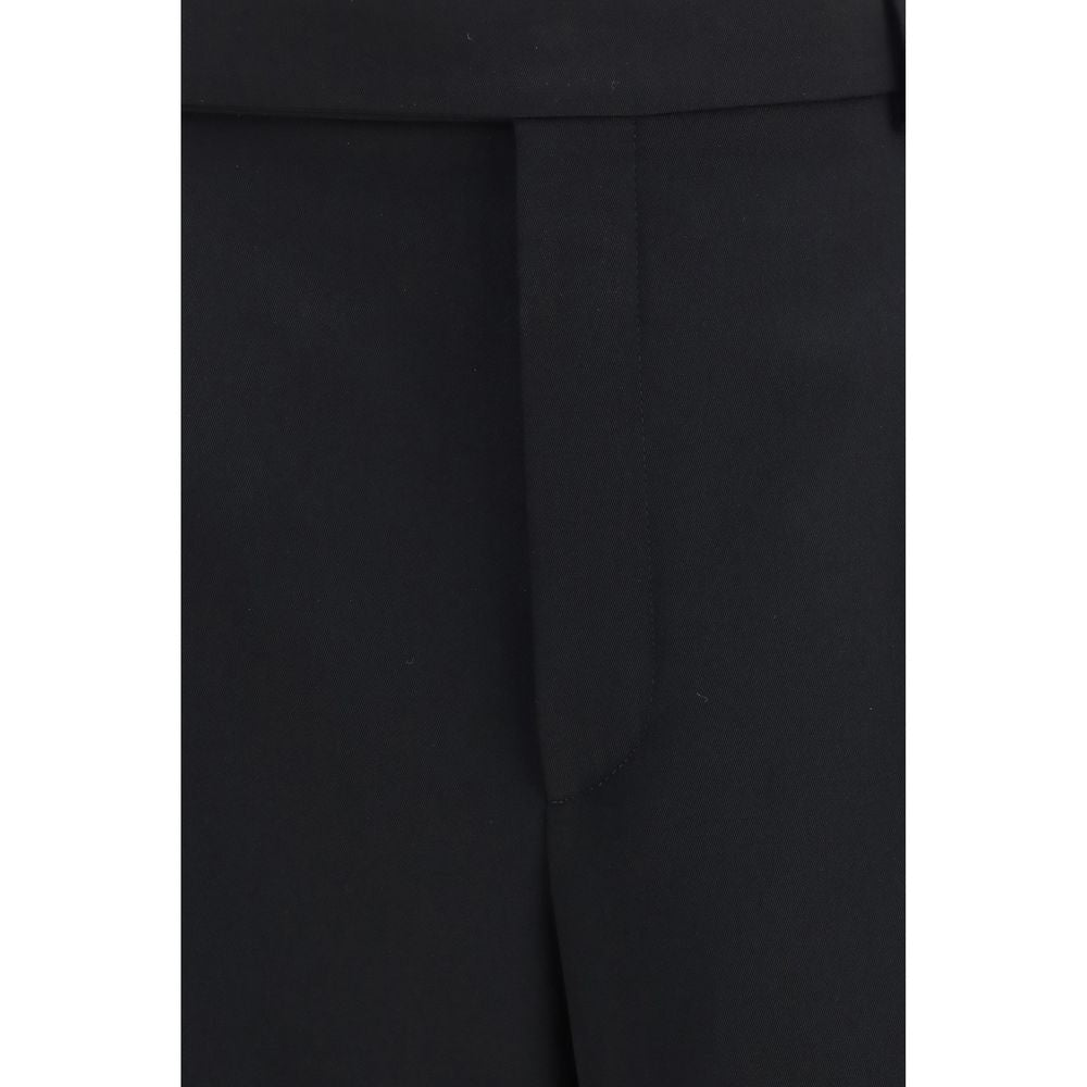 Black Wool Oves Aries Dress Pants