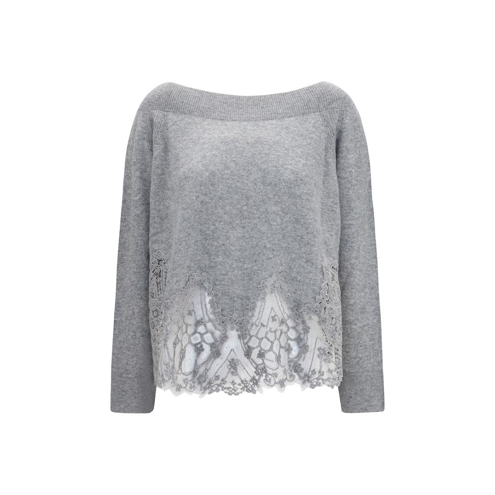 Gray Cashmere Sweater