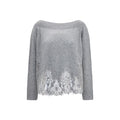 Gray Cashmere Sweater