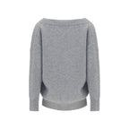 Gray Cashmere Casual Dress