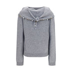 Gray Cashmere Sweatshirt