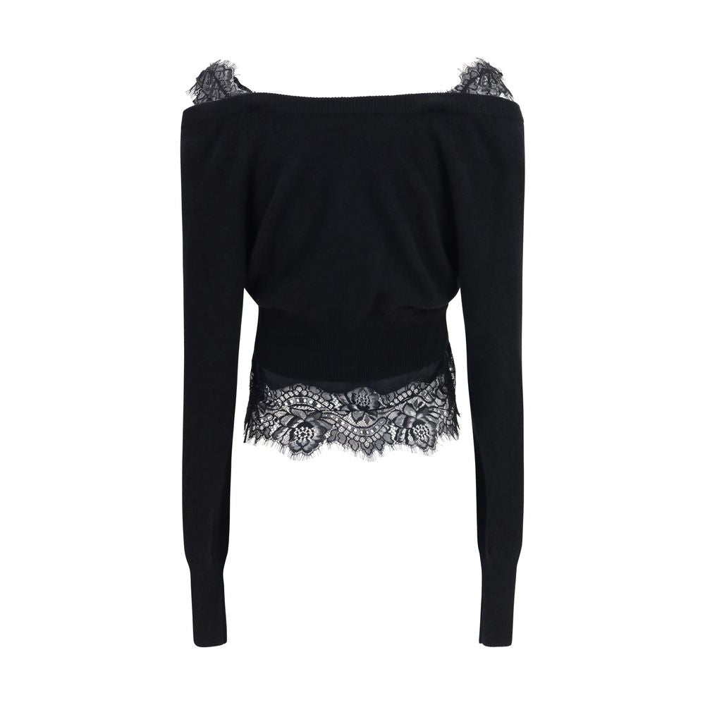 Black Cashmere Cardigan