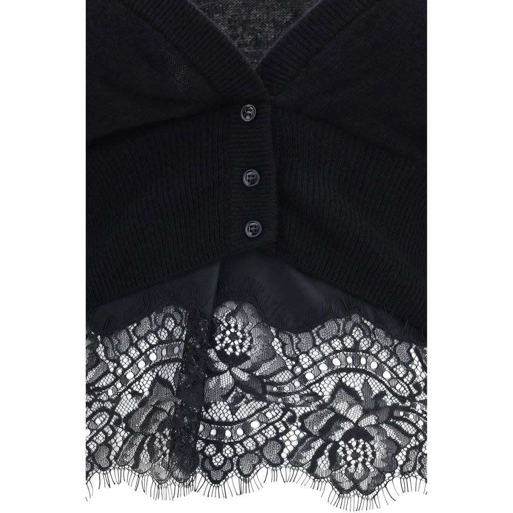 Black Cashmere Cardigan