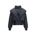 Black Cotton Shell Jacket
