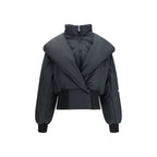 Black Cotton Shell Jacket