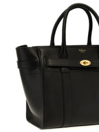 Black Calfskin Tote Bag