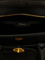Black Calfskin Tote Bag