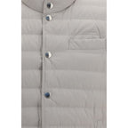 White Polyester Coat