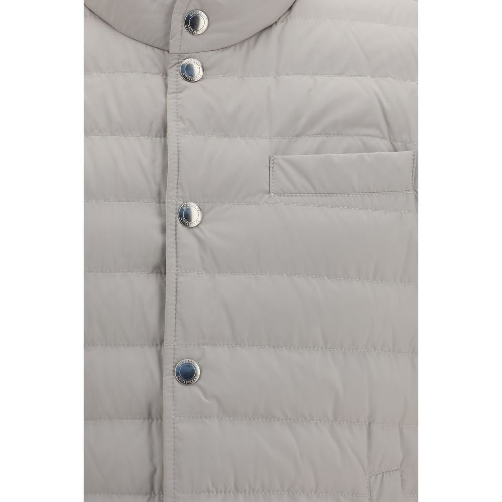White Polyester Coat
