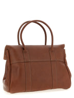 Brown Calfskin Shoulder Bag