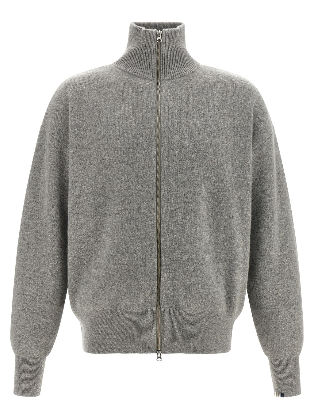Gray Cashmere Cardigan