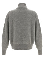 Gray Cashmere Cardigan