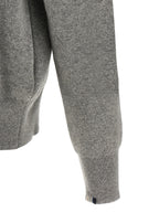 Gray Cashmere Cardigan