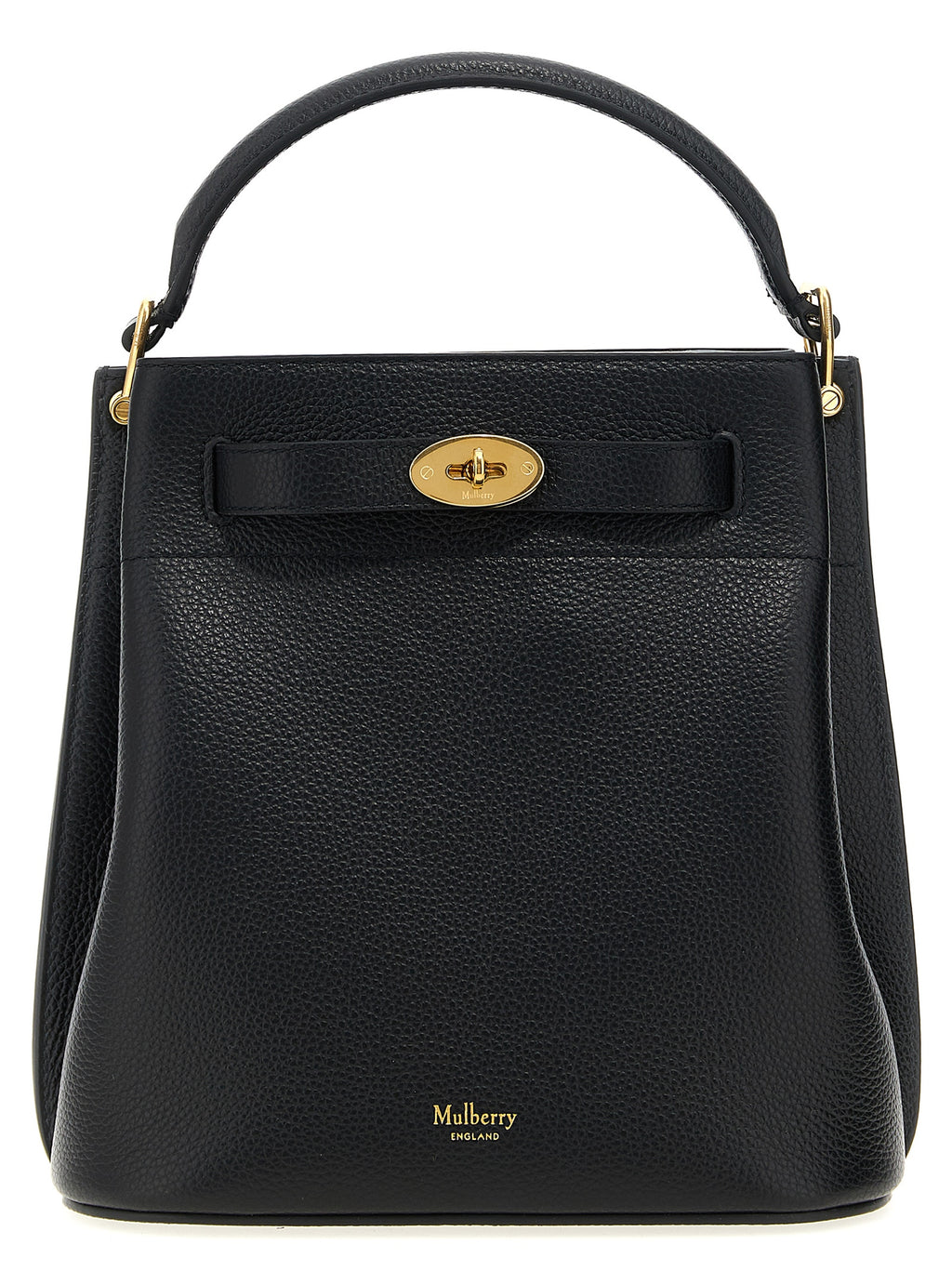 Black Calfskin Crossbody Bag