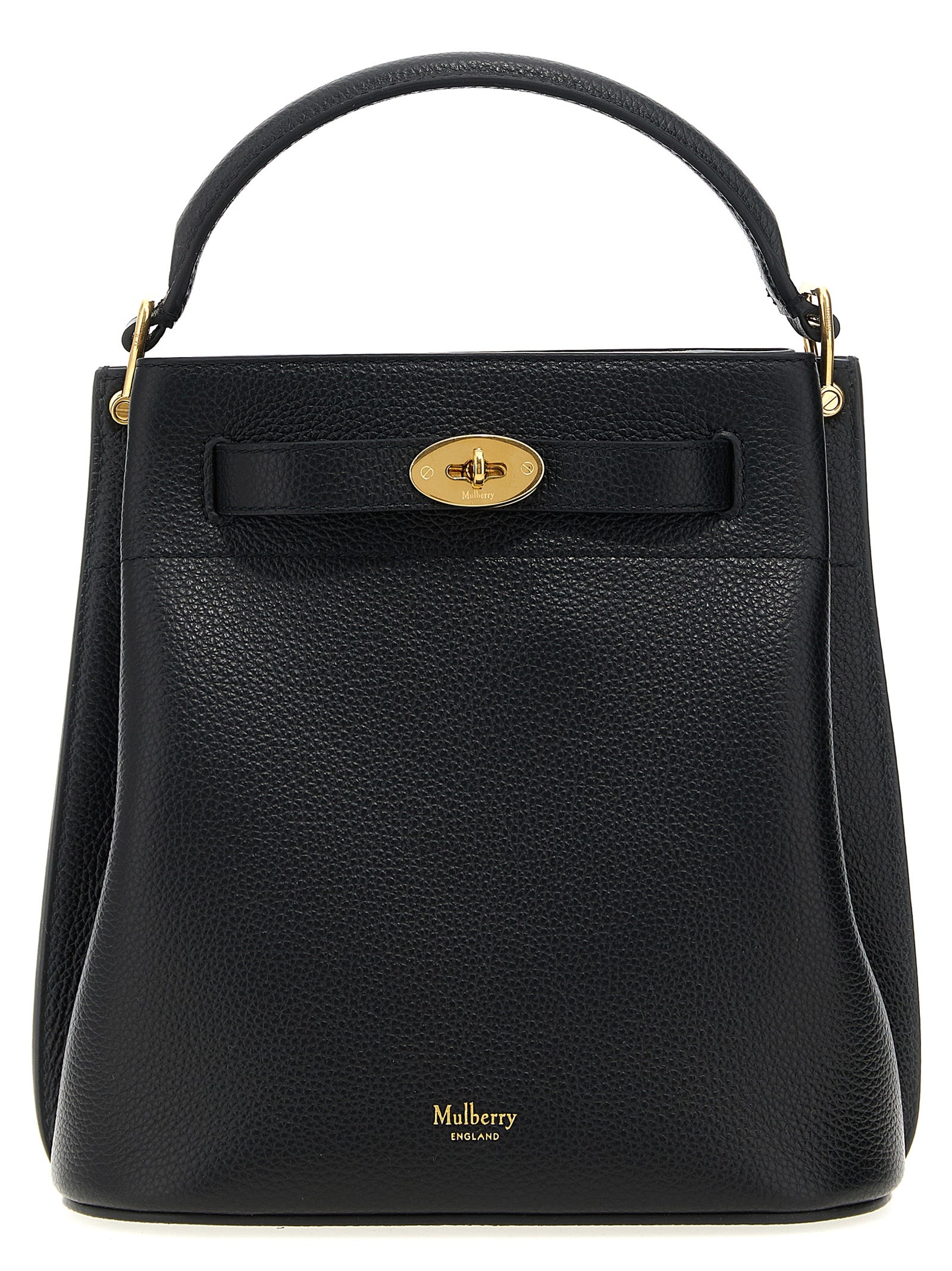 Black Calfskin Crossbody Bag