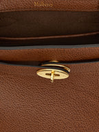 Brown Calfskin Crossbody Bag