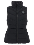 Black Polyamide Sleeveless Jacket
