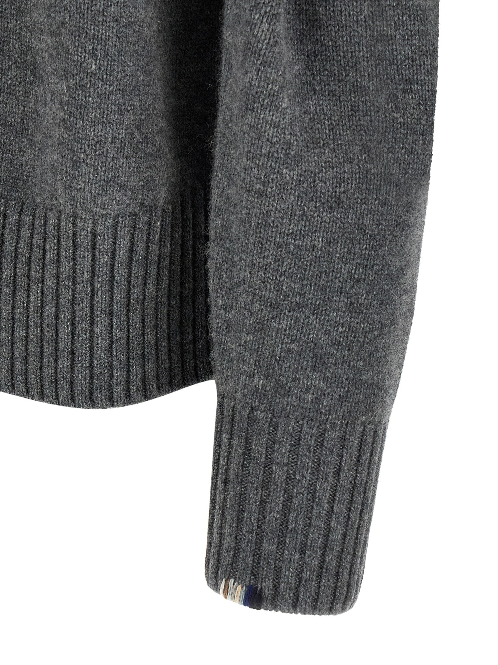 Gray Cashmere Cardigan