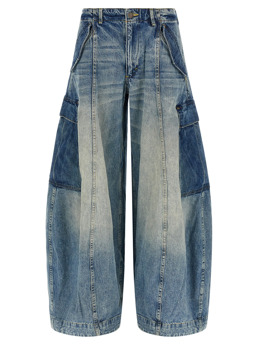 Blue Cotton Jeans Denim