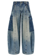 Blue Cotton Jeans Denim