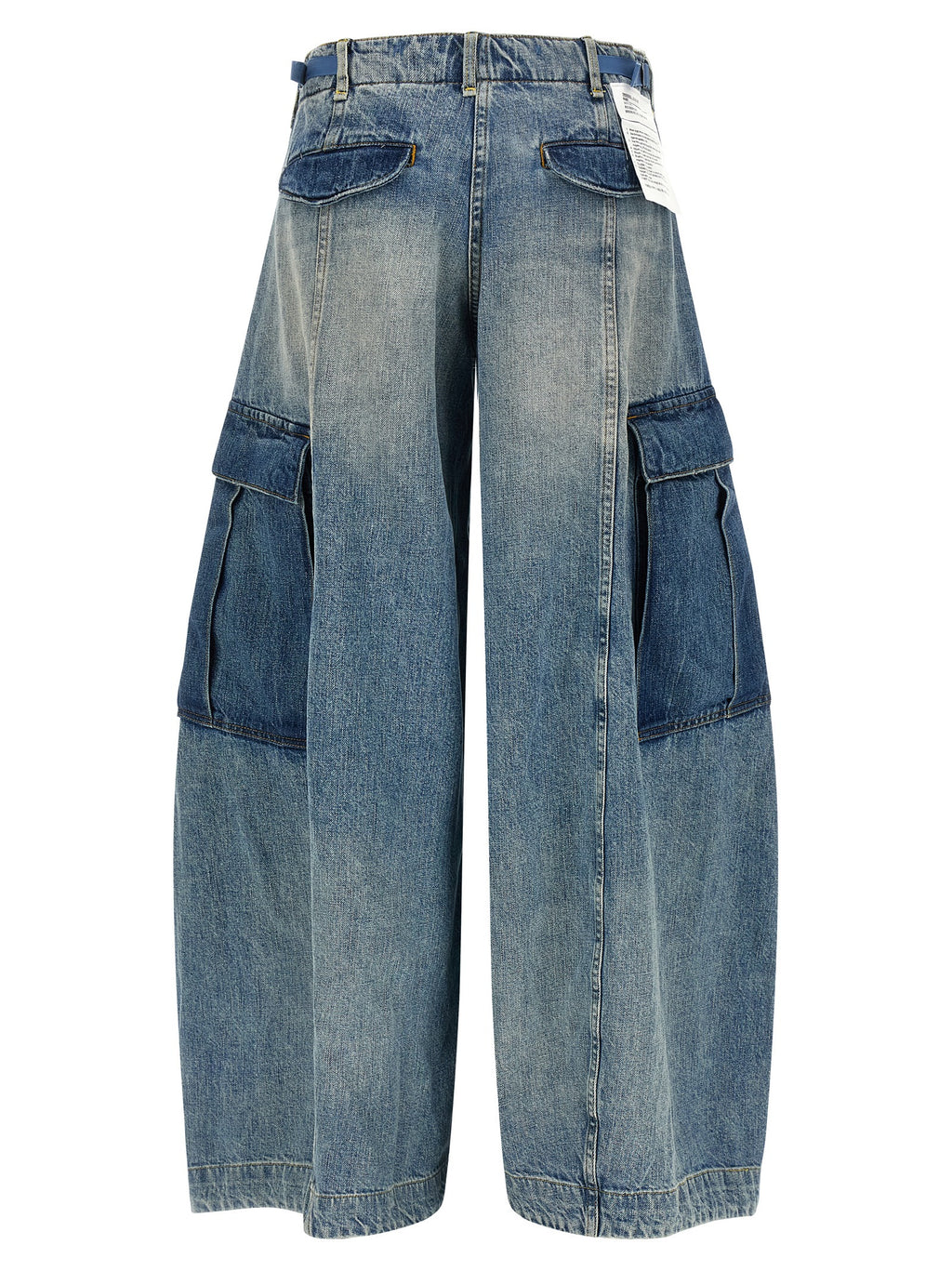 Blue Cotton Jeans Denim