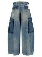 Blue Cotton Jeans Denim
