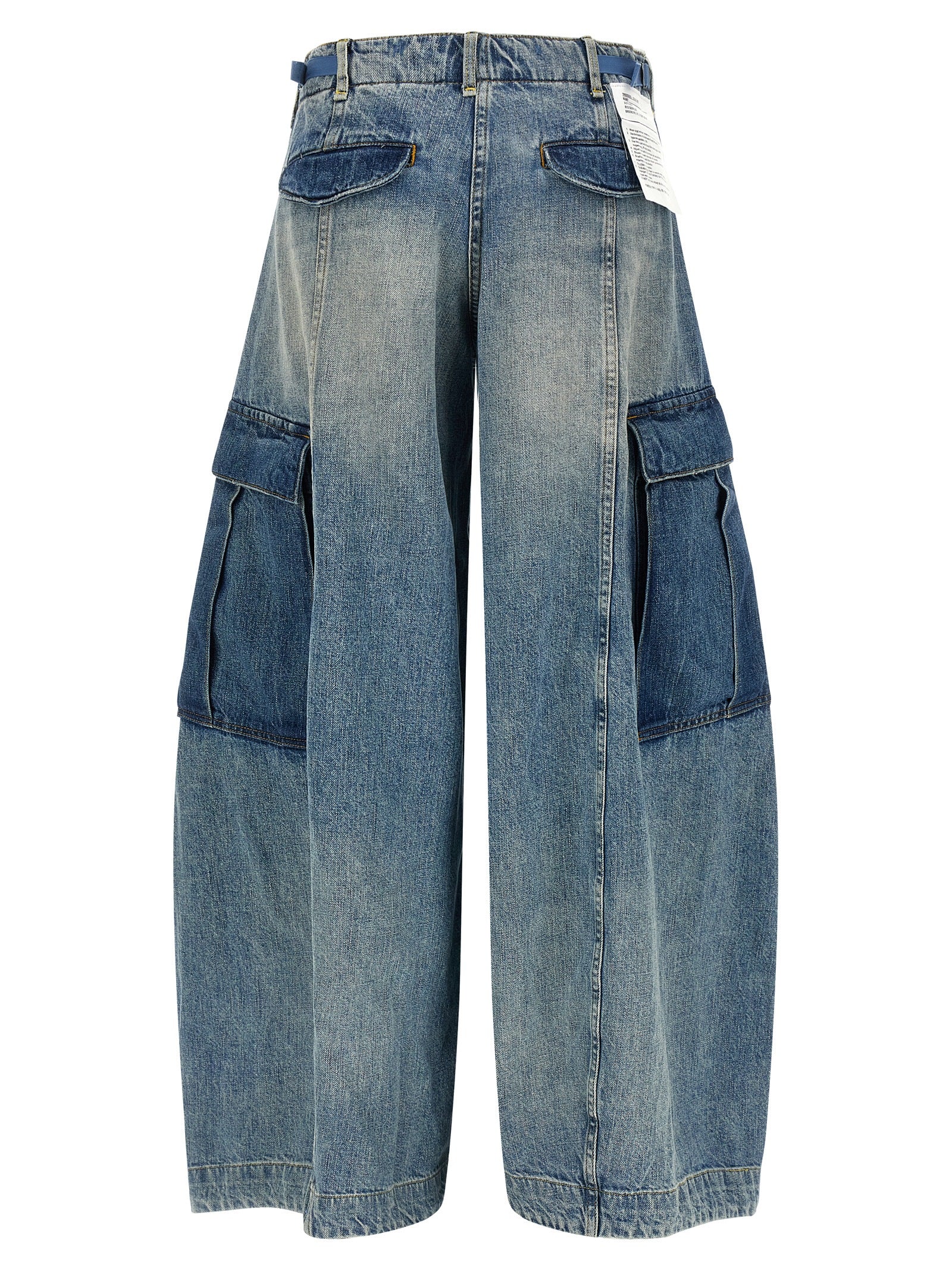 Blue Cotton Jeans Denim