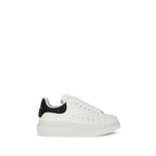 White Calf Leather Bos Taurus Chunky Sneakers