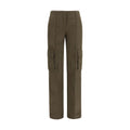 Bicolor Cotton Cargo Pants