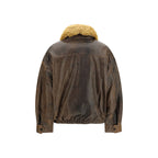 Brown Lamb Ovis Aries Bomber
