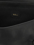 Black Calfskin Shoulder Bag