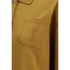Bicolor Cotton Polo Shirt