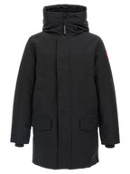 Black Polyester Parka