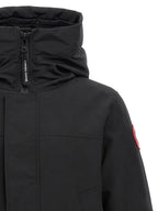 Black Polyester Parka