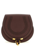 Brown Calfskin Crossbody Bag