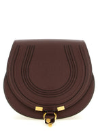 Brown Calfskin Crossbody Bag