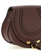 Brown Calfskin Crossbody Bag
