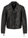 Black Calfskin Leather Jacket