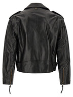 Black Calfskin Leather Jacket