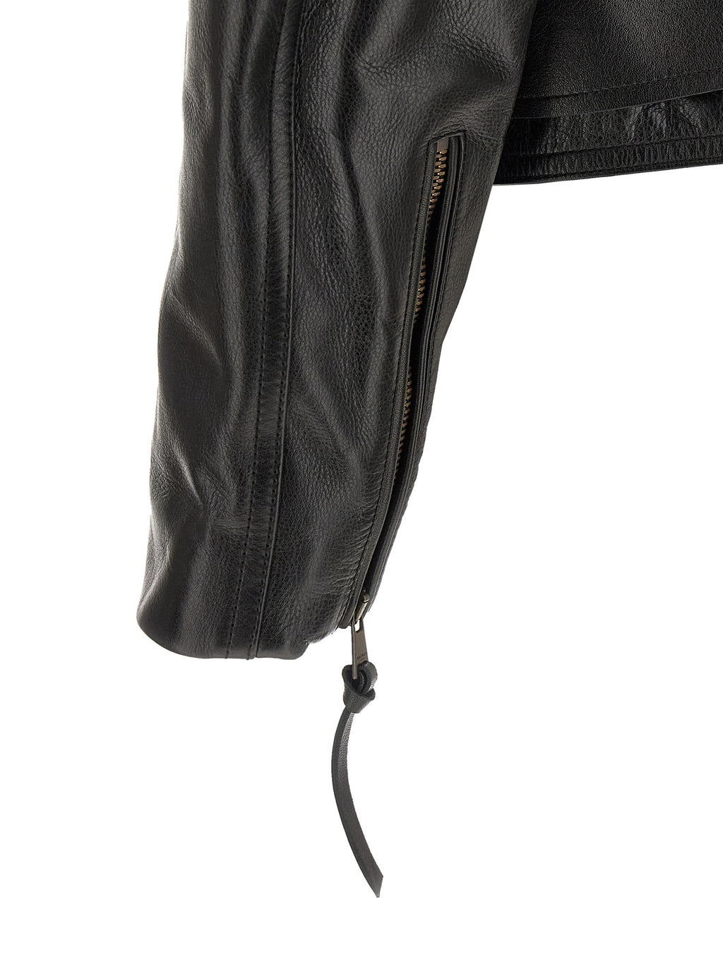 Black Calfskin Leather Jacket