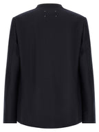 Blue Virgin Wool Blazer