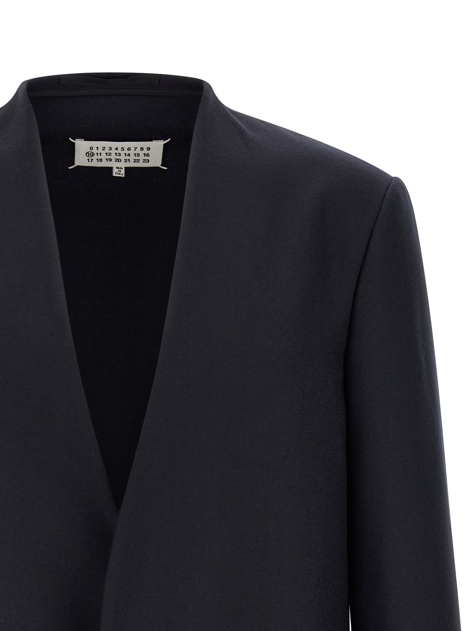 Blue Virgin Wool Blazer