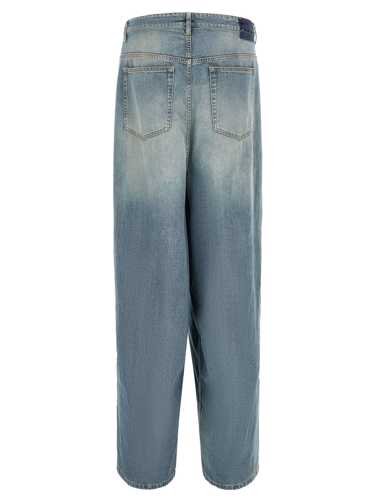 Blue Cotton Jeans Denim